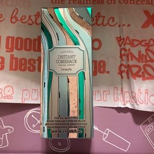 benefit instant comeback facial serum